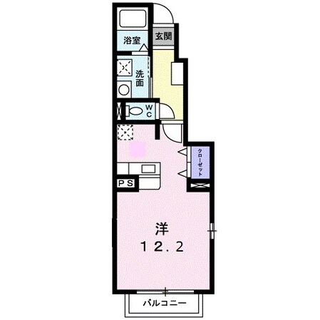 レイクサイド土浦の物件間取画像